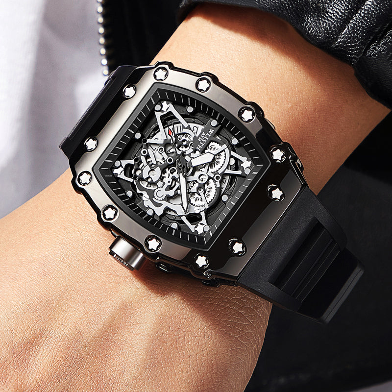 Foreign Trade Watch Large Dial For Men Quartz  Sport Square Luminous Watch For Men