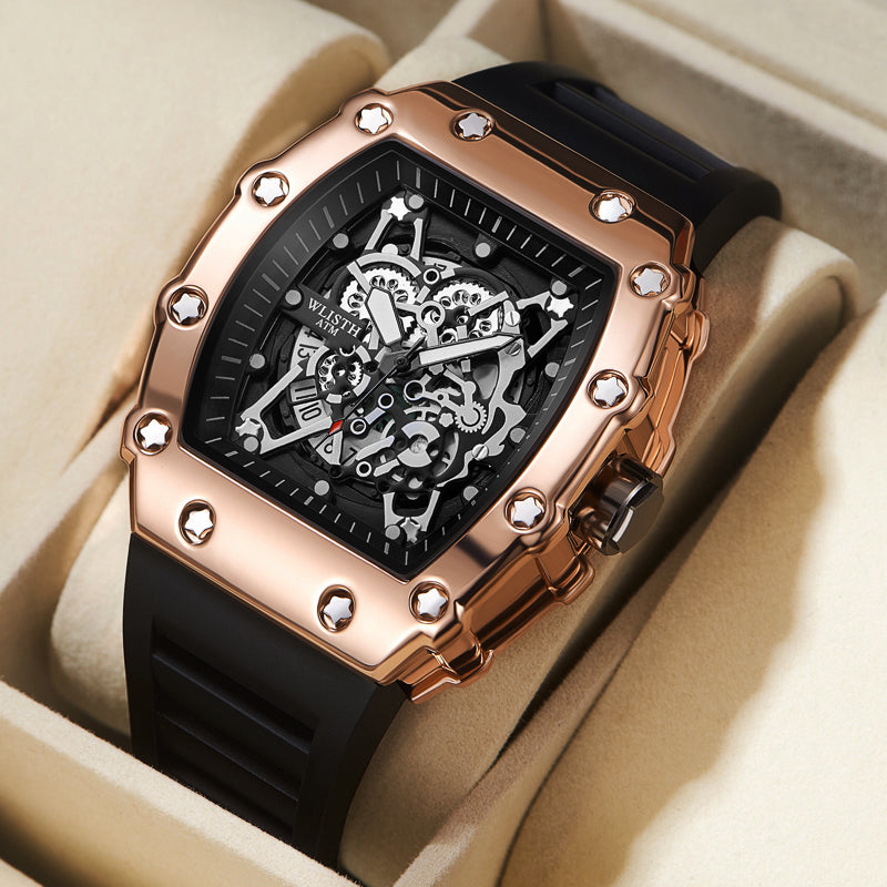 Foreign Trade Watch Large Dial For Men Quartz  Sport Square Luminous Watch For Men